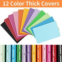 48 Pack Mini Cahier de Poche 3.5X5.5 Pouces Doublé Petits Journaux pour Enfants Étudiants Voyageurs Fournitures Scolaires Cahier