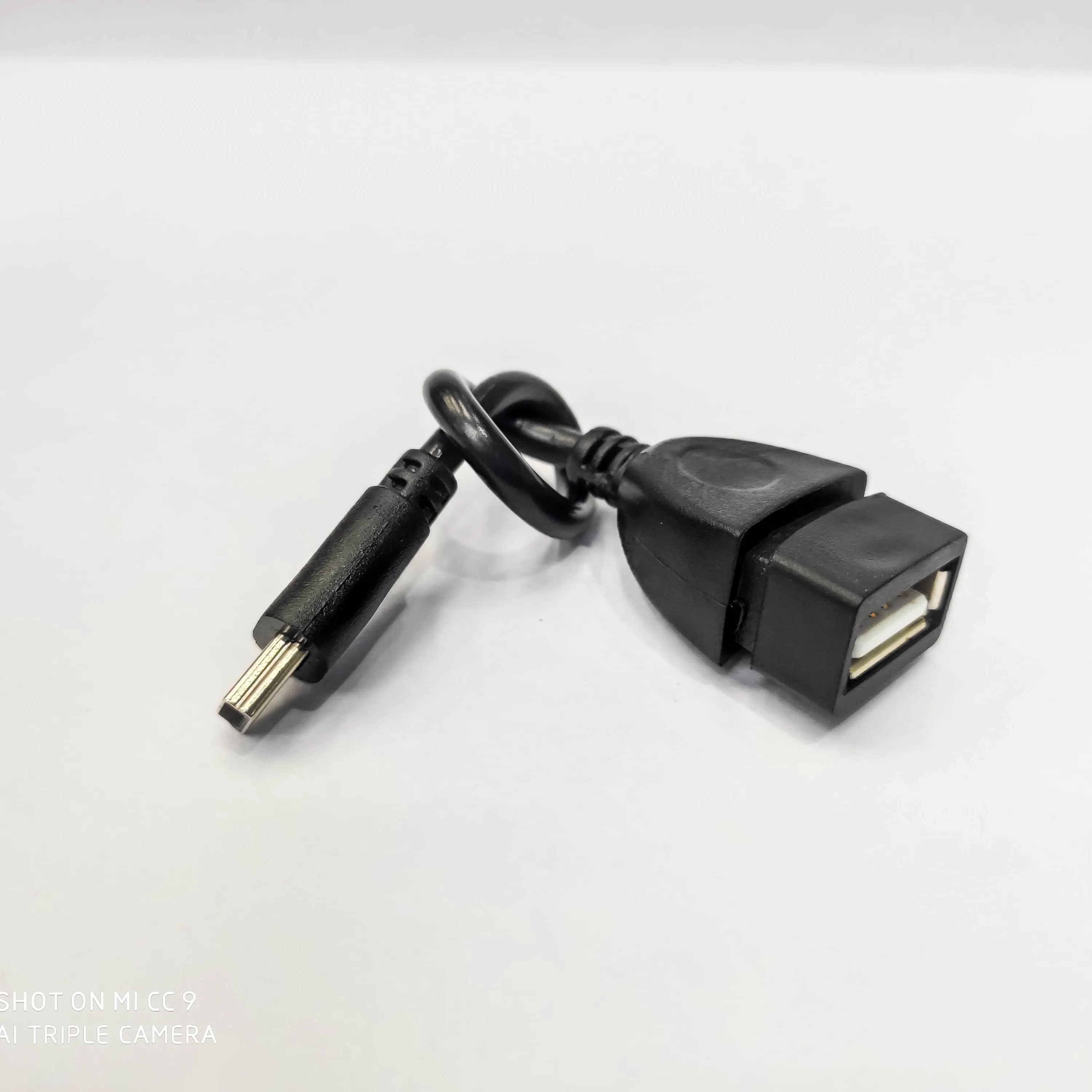 VELLYGOOD USB 2.0 Mini Cabo de conversão USB adaptador OTG V3 Porta cabo de dados para tablet de áudio do carro para MP3 MP4