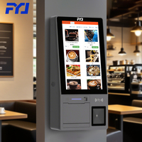 Kiosco de Pago de Autoservicio FYJ F3-K1W con Pantalla Táctil de 10.1 Pulgadas, Kiosco de Punto de Venta con Windows de Alto Brillo para Comercio Minorista