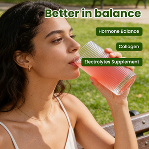 Bebidas de Verano, Polvo de Electrolitos Vitamínicos con Sabor a Sandía, con Colágeno para la Piel <span class=keywords><strong>y</strong></span> el Cabello, Suplemento para el Equilibrio Hormonal Femenino - Product Image 5