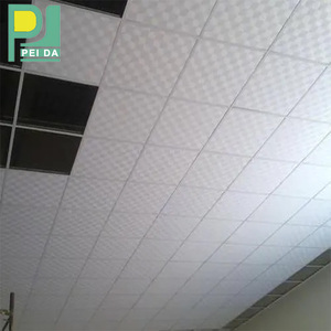 कारखाना आउटलेट 2x2ft सरल डिजाइन pvc जिप्सम छत जिम के लिए - Product Image 6