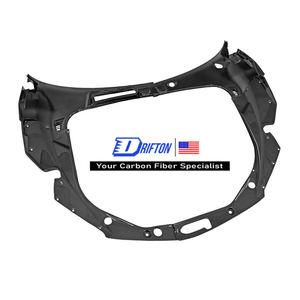 Kits de almacenamiento frontal de fibra de carbono real para Ferrari 458 2009-2015 - Product Image 1