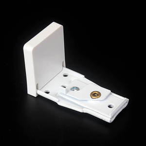 Wall Mounted Single Curtain <b>Bracket</b> Curtain Accessories Curtain Track Rail Holder <b>Brackets</b> - Product Image 1
