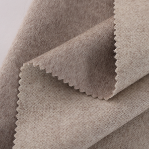 프리미엄 100% 모직 니트 원단 헤비급 단열 럭셔리 트위드 코트/정장/블레이저 사용자 정의 색상 스트라이프 짠 안감 - Product Image 2