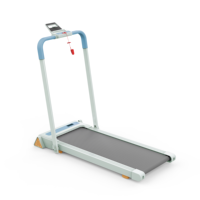 Tapis de marche pliable avec main courante et support pour téléphone, inclinaison à 3 niveaux, bande de 360x1000mm, moteur silencieux 1-12km/h, cadre en acier, usage domestique