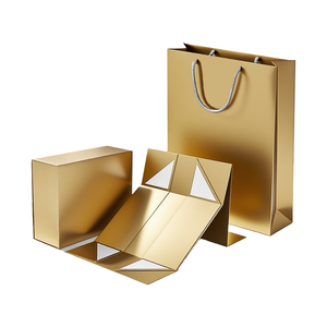Boîte à <span class=keywords><strong>bijoux</strong></span> en carton rigide de luxe, personnalisée, blanche texturée, avec logo estampé à chaud noir pour grossistes - Product Image 6