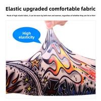 Manchons de protection pour tatouages, motif floral, unisexe, en nylon et cachemire, pour l'été, le cyclisme en extérieur, la conduite, protection solaire, combo