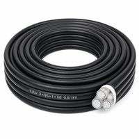 Câble d'alimentation basse tension WDZ-YJLV 0.6/1KV, aluminium XLPE PVC, non armé, pour la construction civile en vrac