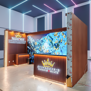 Stand de Exhibición Modular Personalizado IZEXPO, Reutilizable y Desplegable, con Pantalla LED y Zona de Demostración de Productos - Product Image 2