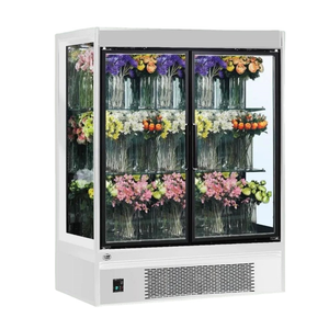3도어 유리문형 직립형 디스플레이 냉장고 꽃 냉장고 팬 냉각 3060L 2~8도 - Product Image 4
