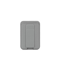 Nouveau support de carte en PU pour iPhone, support de téléphone portable réglable pour portefeuille magnétique, support double axe, étui à cartes
