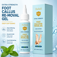 Gel adoucissant pour les callosités des pieds OEM, soin adoucissant en profondeur pour les pieds rugueux, secs et gercés, exfolie les peaux mortes, menthe fraîche rafraîchissante