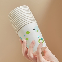 Allwin Packfactory – Gobelets à café en papier biodégradables personnalisés, à paroi simple ou double, avec couvercles et manchons