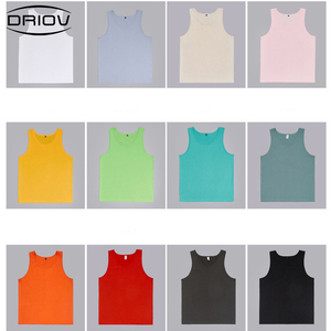 Tùy Chỉnh 230G Không Tay Bông Vest Cho Nam Giới Thêu Logo Trực Tiếp In Kỹ Thuật Số Của Nam Giới Tank Tops - Product Image 2
