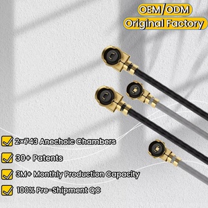 Высокоэффективная 2.4ГГц антенна GEPRC с посеребренным проводом, 5 шт., для усиления сигнала FPV на большие расстояния для приемников гоночных дронов - Product Image 1