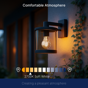 Светодиодная лампа A19 Dusk to Dawn 7W 2700K 800LM, <span class=keywords><strong>120V</strong></span>, цоколь E26, стеклянная, для внутреннего и наружного использования, прямые поставки с завода, супер качество - Product Image 5