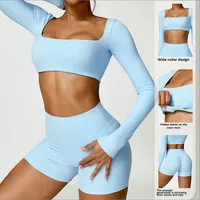 OEM ODM Veste de sport zippée intégrale à manches longues pour femme, coupe ajustée, effet seconde peau, pour le yoga, la gym et le fitness