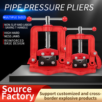 Pince à vis portable 2-3-4 pouces tuyau trépied banc étau robuste 10-90MM avec échantillon gratuit support portable