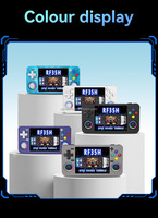 Console de jeu portable RF35H, écran 3,5 pouces, 64 Go, 4000 mAh, émulateurs classiques, système Linux, prend en charge plus de 30 émulateurs, lecteur de jeux rétro