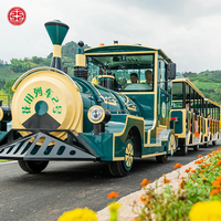 Manèges de parc d'attractions super amusants pour adultes et enfants, trains touristiques électriques et diesel sans rails à vendre
