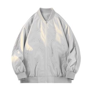 Nouvelle veste américaine imperméable à col baseball pour homme, coupe ample, pour moto et sports de plein air, style Joker, confortable, respirante et tendance - Product Image 3