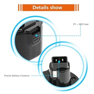 9.6V 3Ah 3Ah có thể sạc lại công cụ điện Pin cho B-D a9251/btb1056/de9036/de9062/dw9061/<span class=keywords><strong>dw9062</strong></span>/ps120 trượt gói pin - Product Image 2