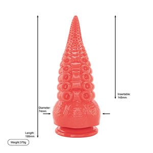 Animal Dildo Sexspielzeug Adult Game Bunte Flüssigkeit Realistische Octopus Tentacles Riesige Saugnapf Faked <span class=keywords><strong>Penis</strong></span> für Frau - Product Image 4