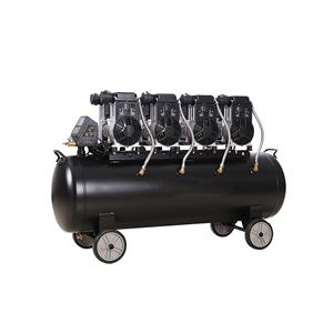 Compresseur d'air industriel 2200 W, 120 L, gonfleur de pneus, pour usage dentaire, construction, industriel, domestique, pistolet de pulvérisation, silencieux - Product Image 1