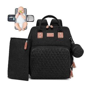 Échantillon gratuit de sacs à couches pour bébé avec tapis à langer pour les deux sexes : grand sac à dos de voyage multifonctionnel - Product Image 5