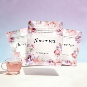 Bolsas de Embalaje de Té al Vacío de Aluminio con Logotipo Impreso Personalizado, Mini Bolsitas para Rellenar Té, Bolsitas de Muestra Verticales para Té - Product Image 2