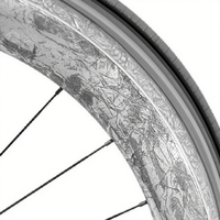 Directo de fábrica, ruedas de bicicleta de carretera chinas 700C con freno de disco, llanta de carbono, bloqueo central, piezas de bicicleta a la venta