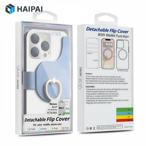 Funda Magnética Desmontable 2 en 1 para Teléfono S25, con Porta Tarjetas de Crédito, Cubierta Protectora de Cuero con Cierre de Clip, Compatible con - Product Image 1