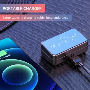 <span class=keywords><strong>Auriculares</strong></span> inalámbricos s20 con cancelación de ruido para videojuegos, cascos con batería externa <span class=keywords><strong>i12</strong></span> m10 m19 tws f9 pro 3 4 5 6 - Product Image 2