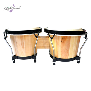 <span class=keywords><strong>Bongo</strong></span> all'ingrosso da 6 e 7 pollici, Congas in legno, strumento a percussione, Bongos per bambini, adulti e principianti - Product Image 2