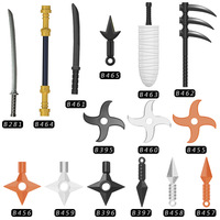 FD Juego de bloques de construcción Serie de TV Personaje Arma Accesorios Escudo Espada MOC Montaje Juguete FD01