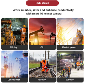 Cámara Inteligente para Casco <span class=keywords><strong>4G</strong></span> 1080P con Diseño Resistente a Caídas, GPS, WiFi y Alarma SOS para Recopilación de Evidencia Corporal - Product Image 6