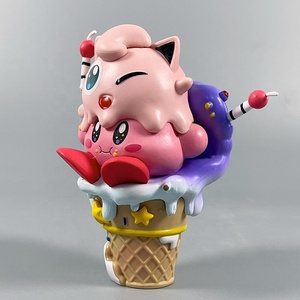 Pokemoned Ice Cream pikachus eevee gengar Jigglypuff หุ่นตัวการ์ตูนฟิกเกอร์ของเล่นหุ่นไวนิลของขวัญ - Product Image 5