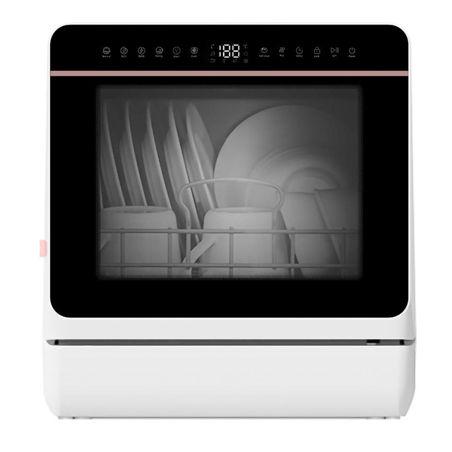 Upgraded Smart Kitchen Household Electric Table Top Dishwashers PCT Hot Drying Mini Portable Countertop Dishwasher for Home