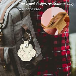 Portachiavi Commemorativo a Forma di Zampa di Gatto o Cane in Alluminio con Capsula Ricaricabile per Conservare il Pelo dell'Animale (3 Pezzi) Include Supporto - Product Image 5