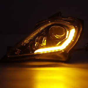 Pour les accessoires ATV Yamaha <span class=keywords><strong>Raptor</strong></span>, <span class=keywords><strong>Raptor</strong></span> 700 Wolverine <span class=keywords><strong>350</strong></span>/450, phares avant à LED, faisceau haut/bas, halo <span class=keywords><strong>blanc</strong></span>/ambre - Product Image 4