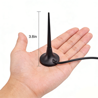 Antena Omnidirectional GSM 3G 4G LTE 96mm SMA Male Multiband Whip Antenna dengan Basis Magnetik Antena Outdoor 4G
