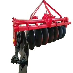 Disc Plough 7 Blade Single Drive Farm <b>Cultivator</b> Red High Productivity - Product Image 4