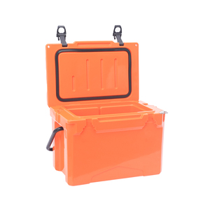 25qt hiện đại cứng mặt nhựa rotomolded hộp cá mát với xử lý cho câu cá ngoài trời và lon - Product Image 1