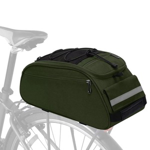 Échantillon gratuit : Sacoche de vélo de montagne double arrière, grande capacité, avec housse de pluie - Product Image 1