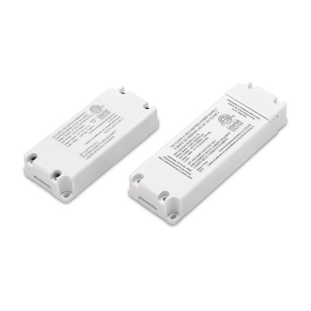60W Constant Voltage LED Driver Power Supply DC 12V/24V 5A, 6 Output Terminal for LED Strip Lights, Signage, Cabinet Lighting