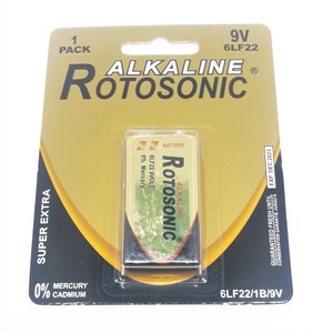 Vente flash : Pile alcaline sans mercure en aluminium 6LR61 UM2 9V pour télécommandes et jouets - Product Image 4