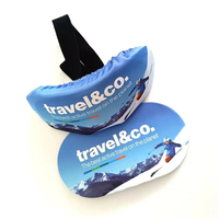 Housse de protection pour lunettes de ski et de snowboard en microfibre, personnalisée par sublimation