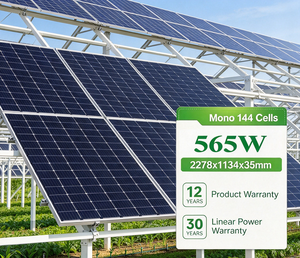 แผงโซลาร์เซลล์โมโนคริสตัลไลน์ชนิด N รุ่น Tiger Neo ของจีน Jinko กำลังไฟ 565W-585W สำหรับระบบพลังงานแสงอาทิตย์ในที่อยู่อาศัย - Product Image 1