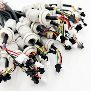 مخصص xh موصل الأسلاك تسخير الأسلاك مع M12 m12 و <span class=keywords><strong>grommet</strong></span> كابل - Product Image 1