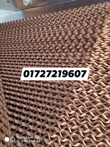 High Quality Practical Evaporative <b>Cooling</b> <b>Pad</b> (Resin Paper 95gm) for Agriculture Various Industries Creating Comfortable Spaces - Product Image 2